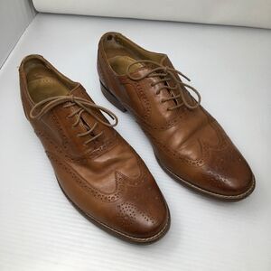 Cole Haan Dustin Cap Brogue Oxfords In Tan (B6)